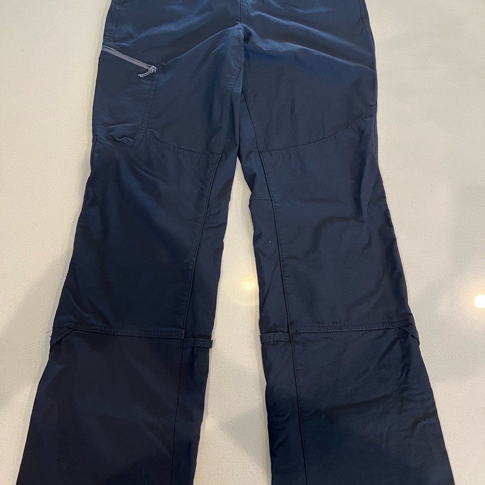 Duluth Women’s Flex Cargo Pants 12 X 33 Hiking Outdoor Stretch Quick Dry Pull On
